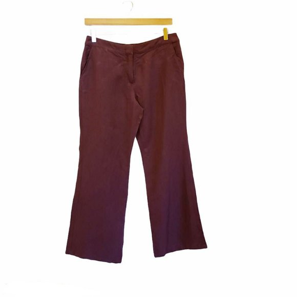 Linen Side Seamed Trousers - Picture 3 of 6